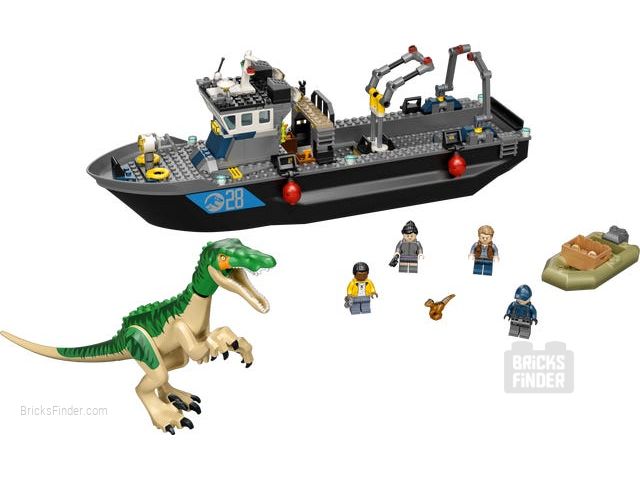 LEGO 76942 Baryonyx Dinosaur Boat Escape Image 1