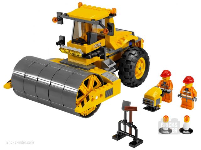 LEGO 7746 Single-Drum Roller Image 1