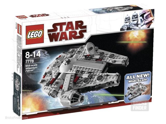 LEGO 7778 Midi-scale Millennium Falcon Box