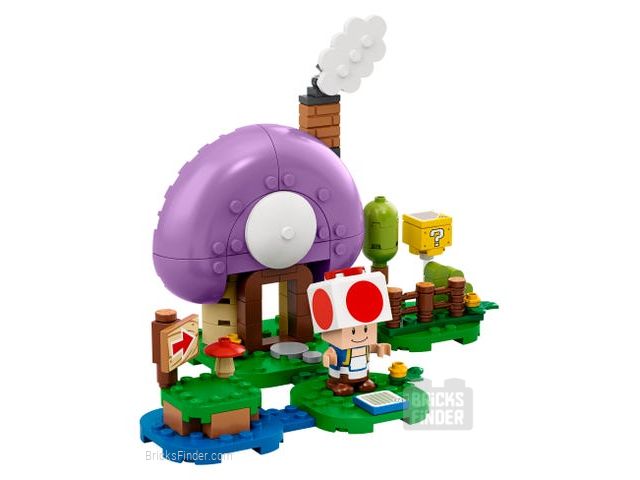 LEGO 77907 Toad's Special Hideaway Expansion Set Image 1