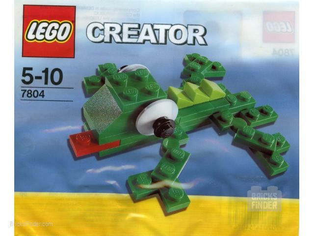 LEGO 7804 Lizard (Polybag) Box