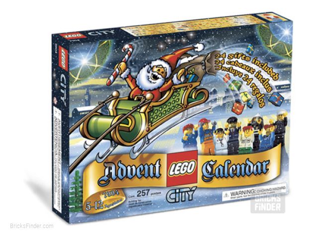 LEGO 7904 City Advent Calendar 2006 Box