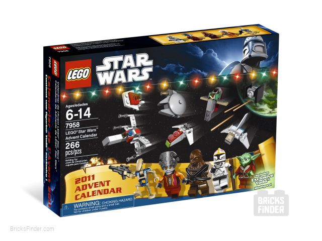 LEGO 7958 Star Wars Advent Calendar 2011 Box