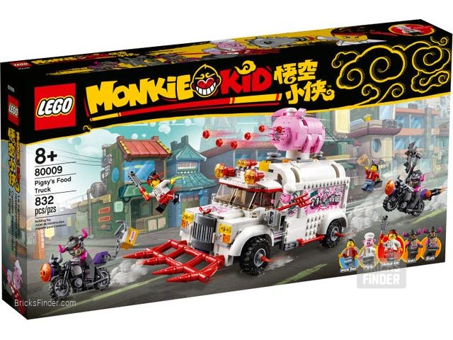 LEGO 80009 Pigsy’s Food Truck Box