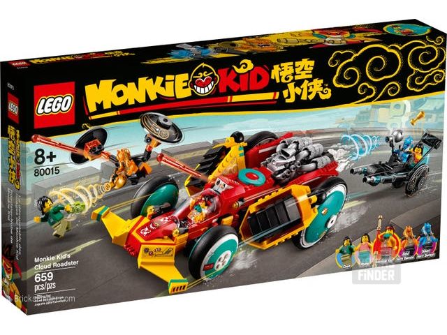LEGO 80015 Monkie Kid's Cloud Roadster Box