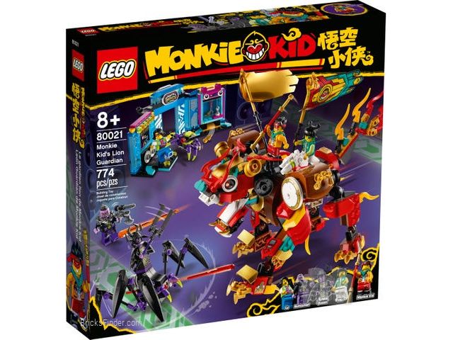 LEGO 80021 Monkie Kid's Lion Guardian Box