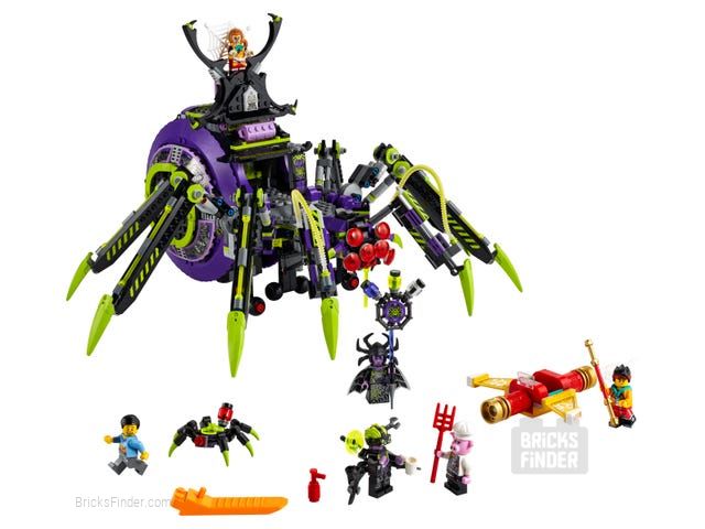 LEGO 80022 Spider Queen’s Arachnoid Base Image 1