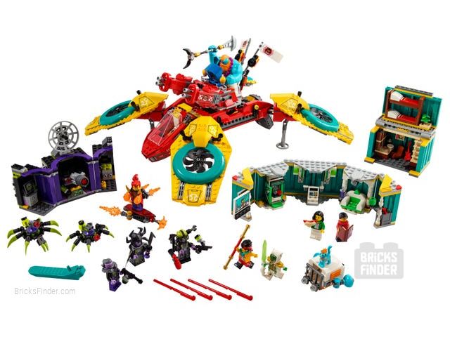 LEGO 80023 Monkie Kid's Team Dronecopter Image 1