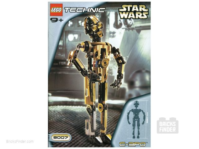 LEGO 8007 C-3PO Box