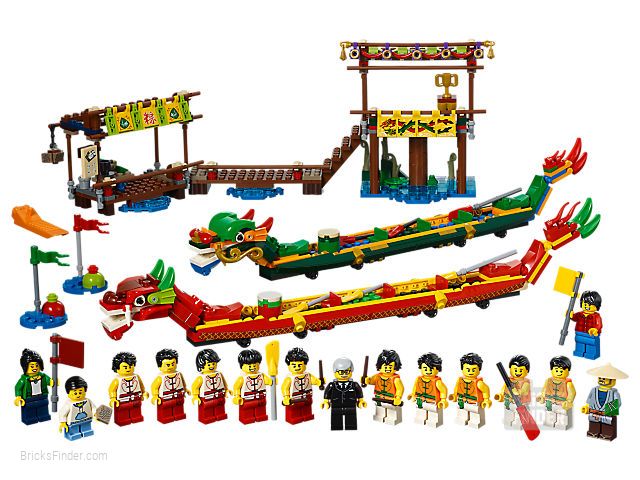 LEGO 80103 Dragon Boat Race Image 1