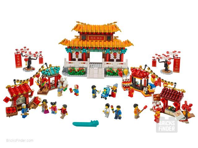 LEGO 80105 Chinese New Year Temple Fair Image 1