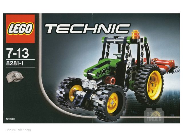 LEGO 8281 Mini Tractor Image 1