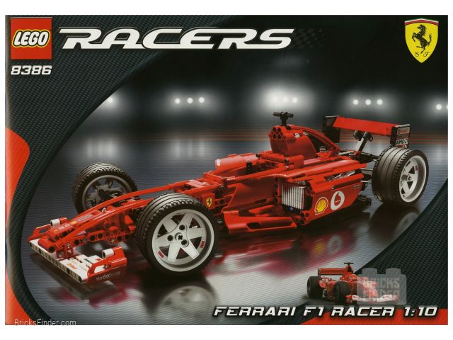 LEGO 8386 Ferrari F1 Racer 1:10 Box
