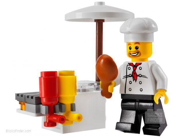 LEGO 8398 BBQ Stand Image 1