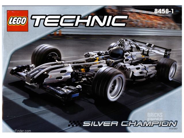 LEGO 8458 Silver Champion Box