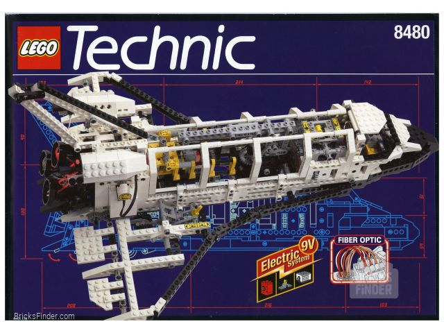 LEGO 8480 Space Shuttle Box