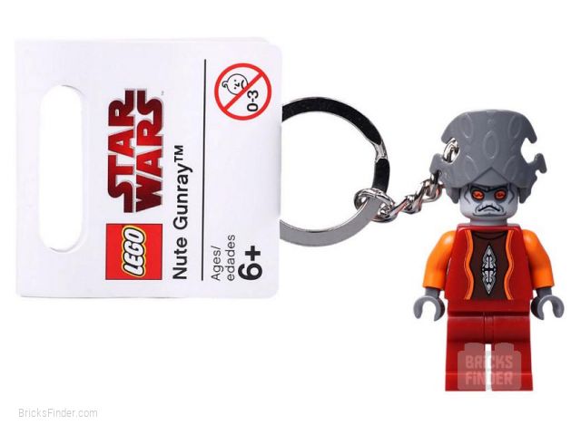 LEGO 852839 Nute Gunray Key Chain Box