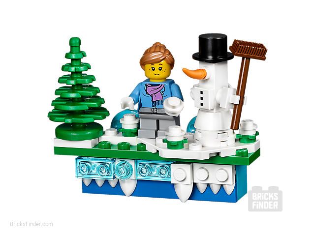 LEGO 853663 Christmas Magnet Image 2