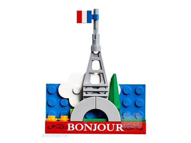 LEGO 854011 Eiffel Tower Magnet Image 1