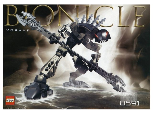 LEGO 8591 Rahkshi Vorahk Image 1