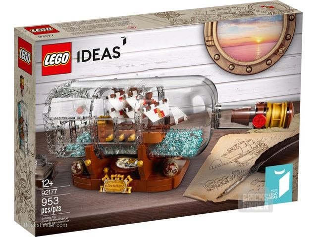 LEGO 92177 Ship in a Bottle Box