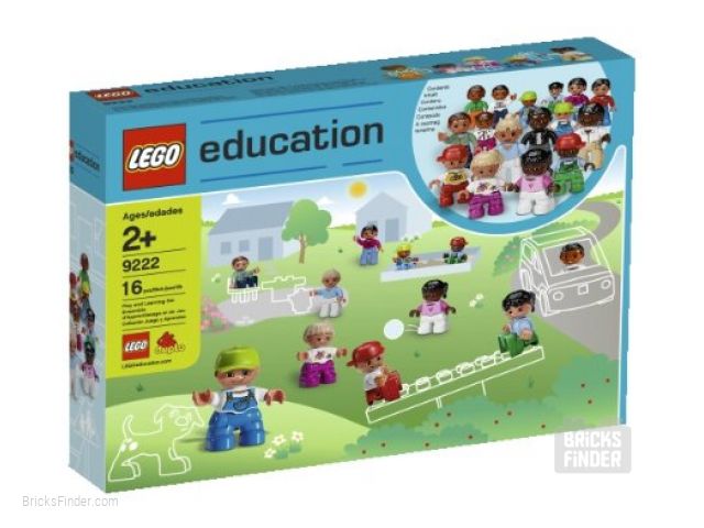 LEGO 9222 World People Set Box